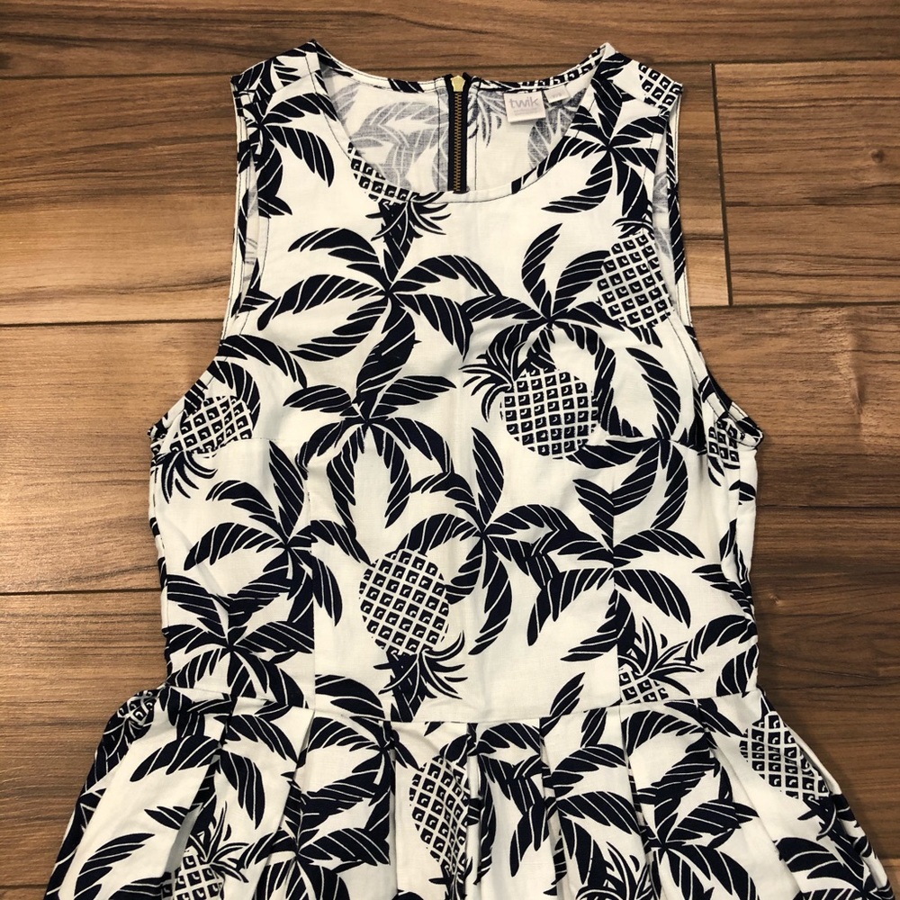 Pineapple Print Summer Dress - Picture 4 of 4